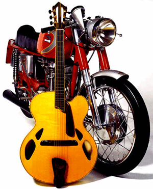 D'Aquisto guitar. Photo by Michael G. Stewart.