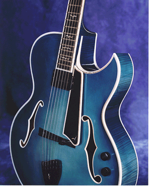 Kenny Burrell model Bendetto guitar. Photo by Michael G. Stewart.